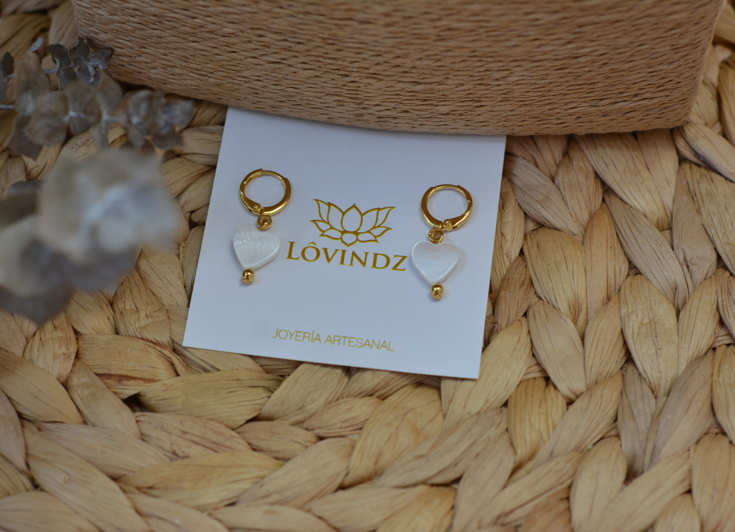 Juego de collar y aretes