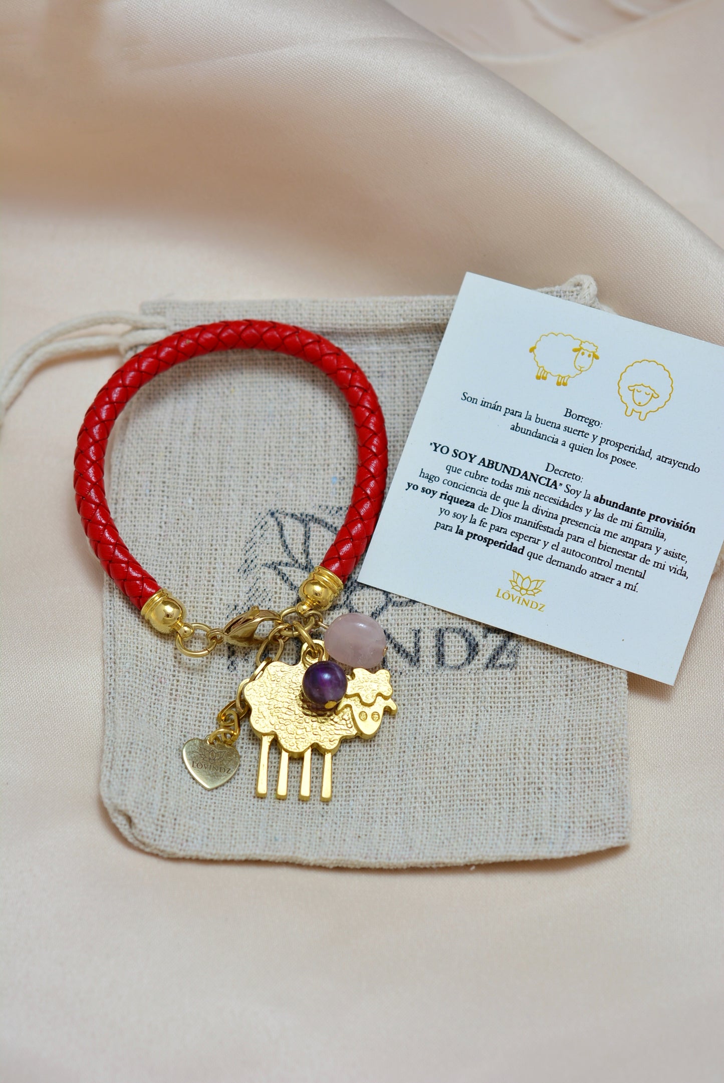 Pulsera borrego de la abundancia