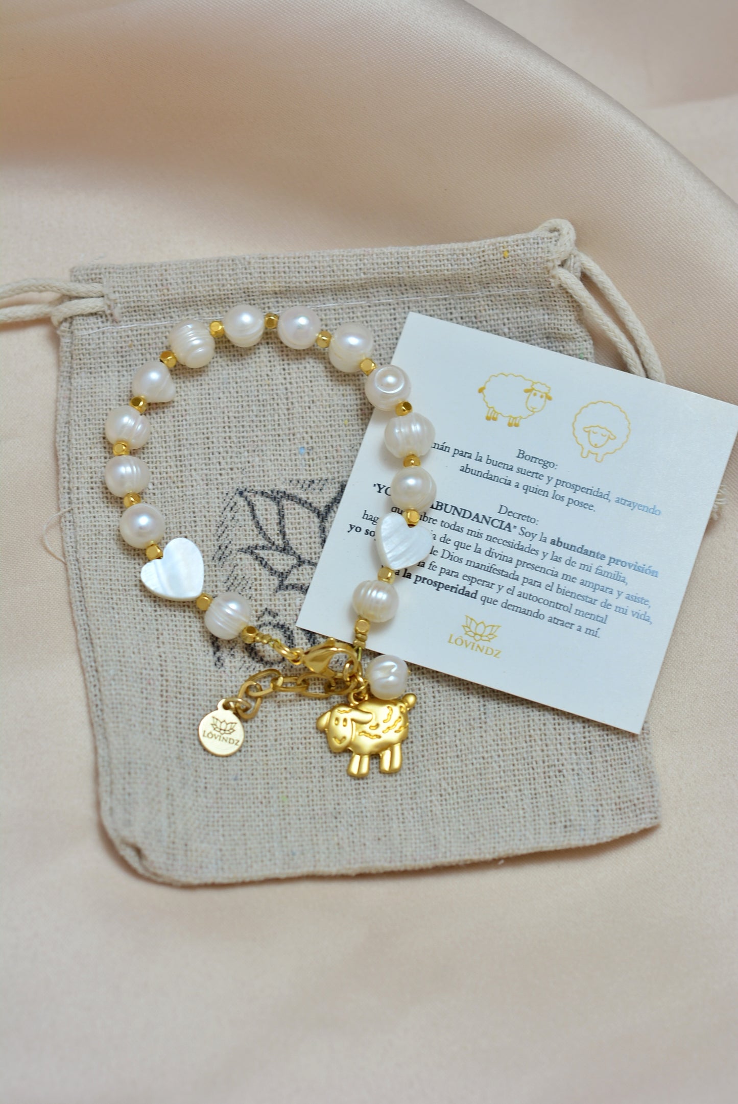 Pulsera borrego de la abundancia