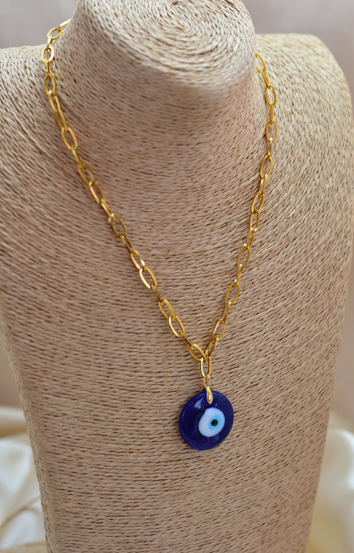 Set brazalete y pulsera ojo turco