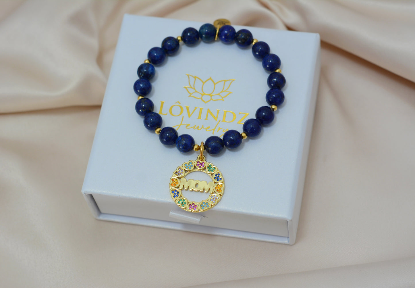 Pulsera MOM- lapislázuli