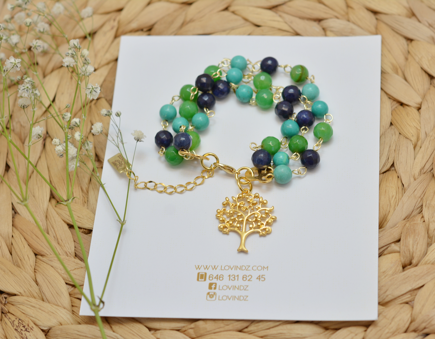 Set árbol de la vida triple