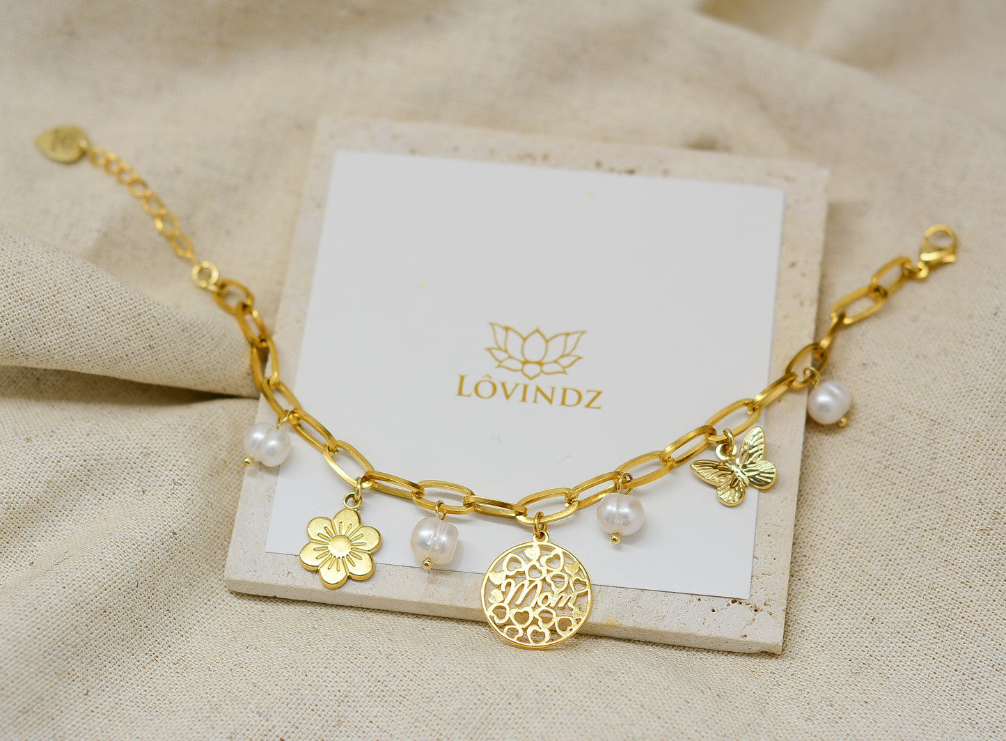 Pulsera mom eslabones