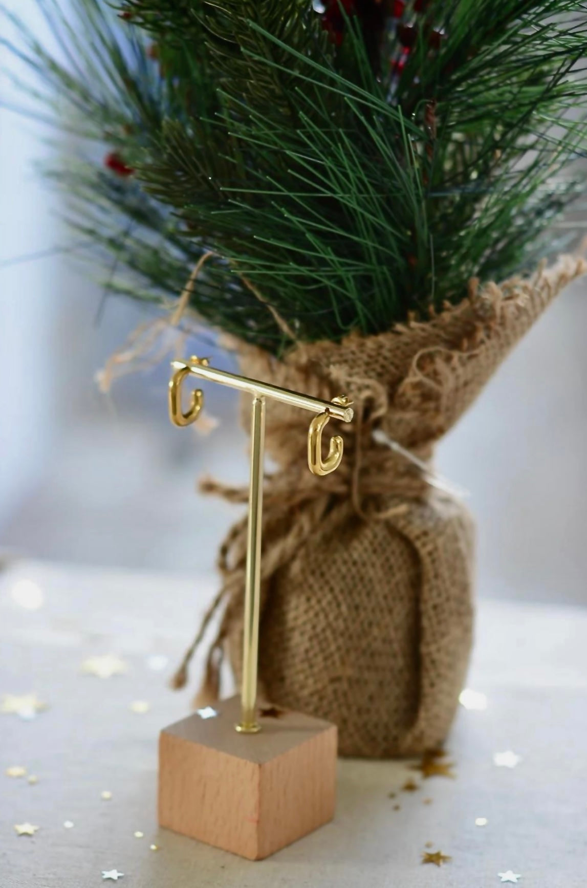 Arracadas rectangulares