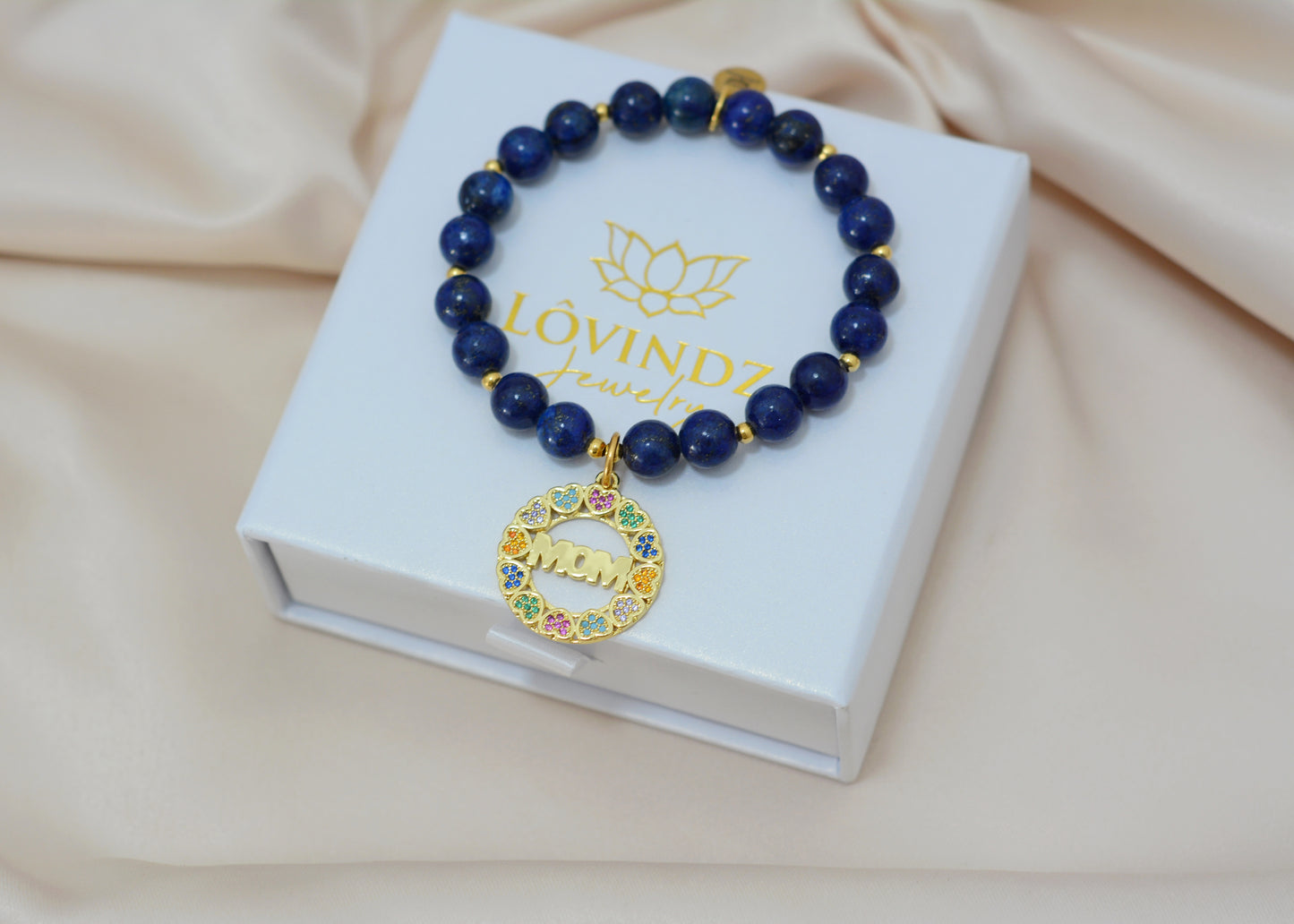 Pulsera MOM- lapislázuli