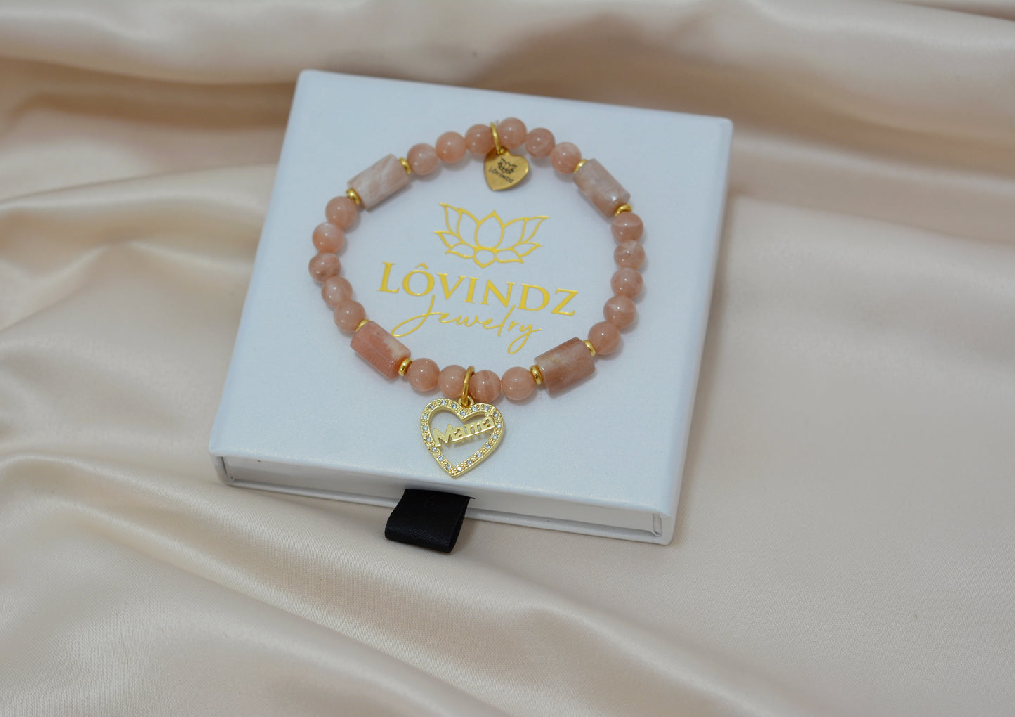 Pulsera corazón mamá