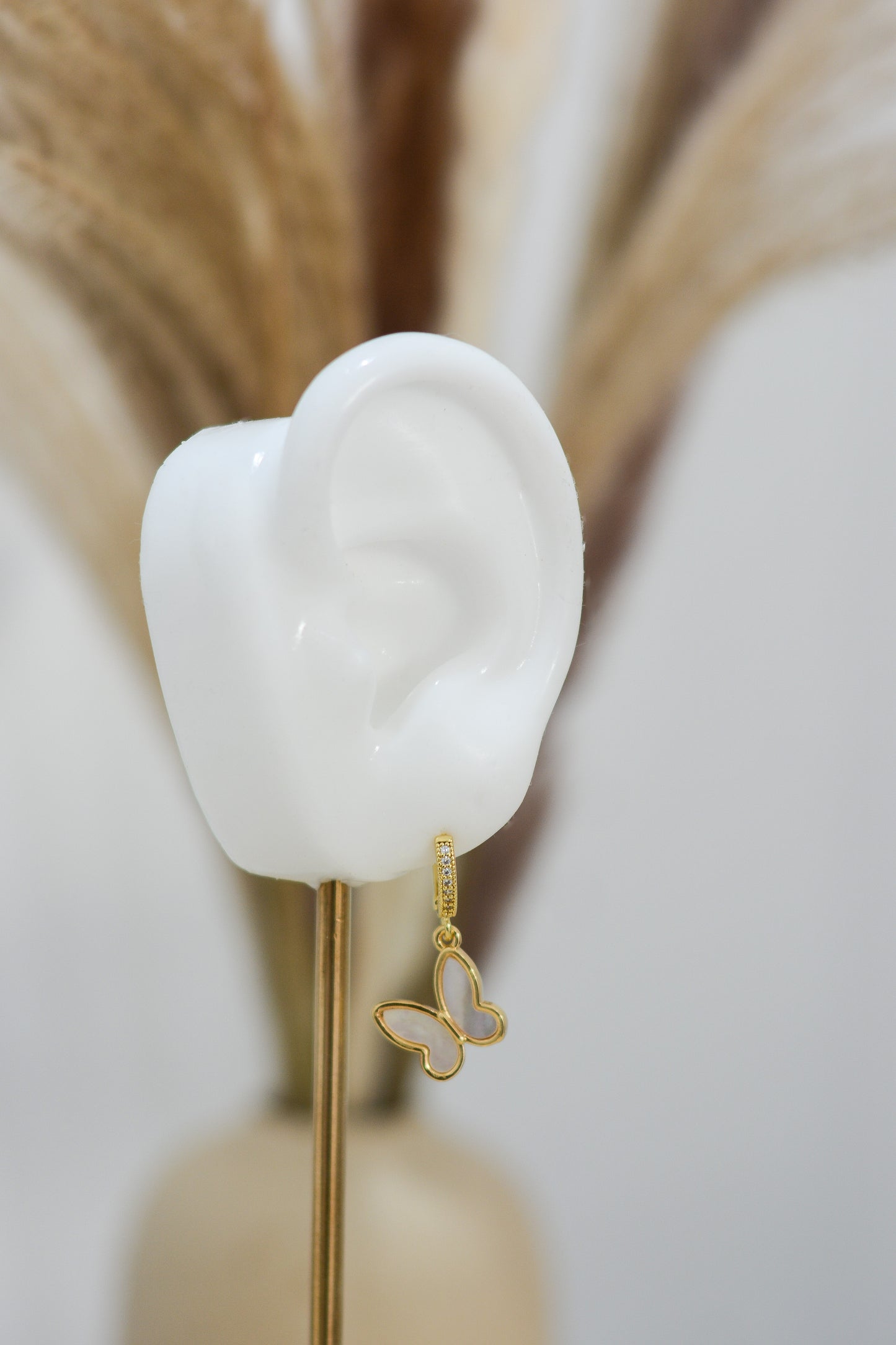 Set mariposas de madre perla