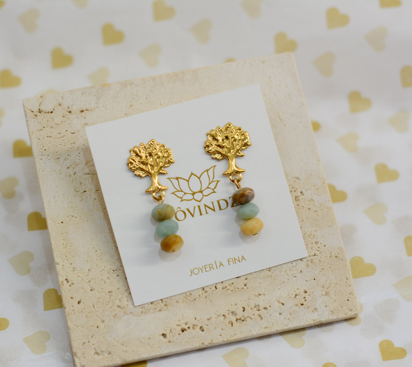 Aretes árbol de la vida