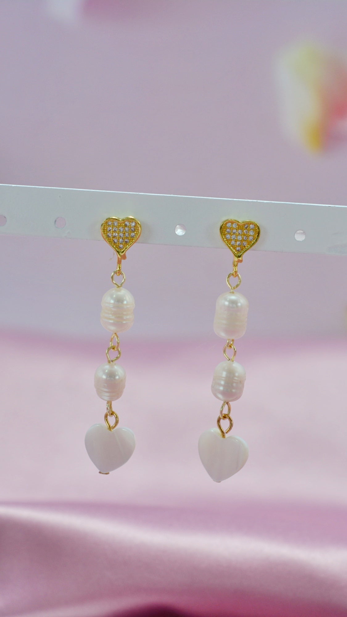Aretes corazones