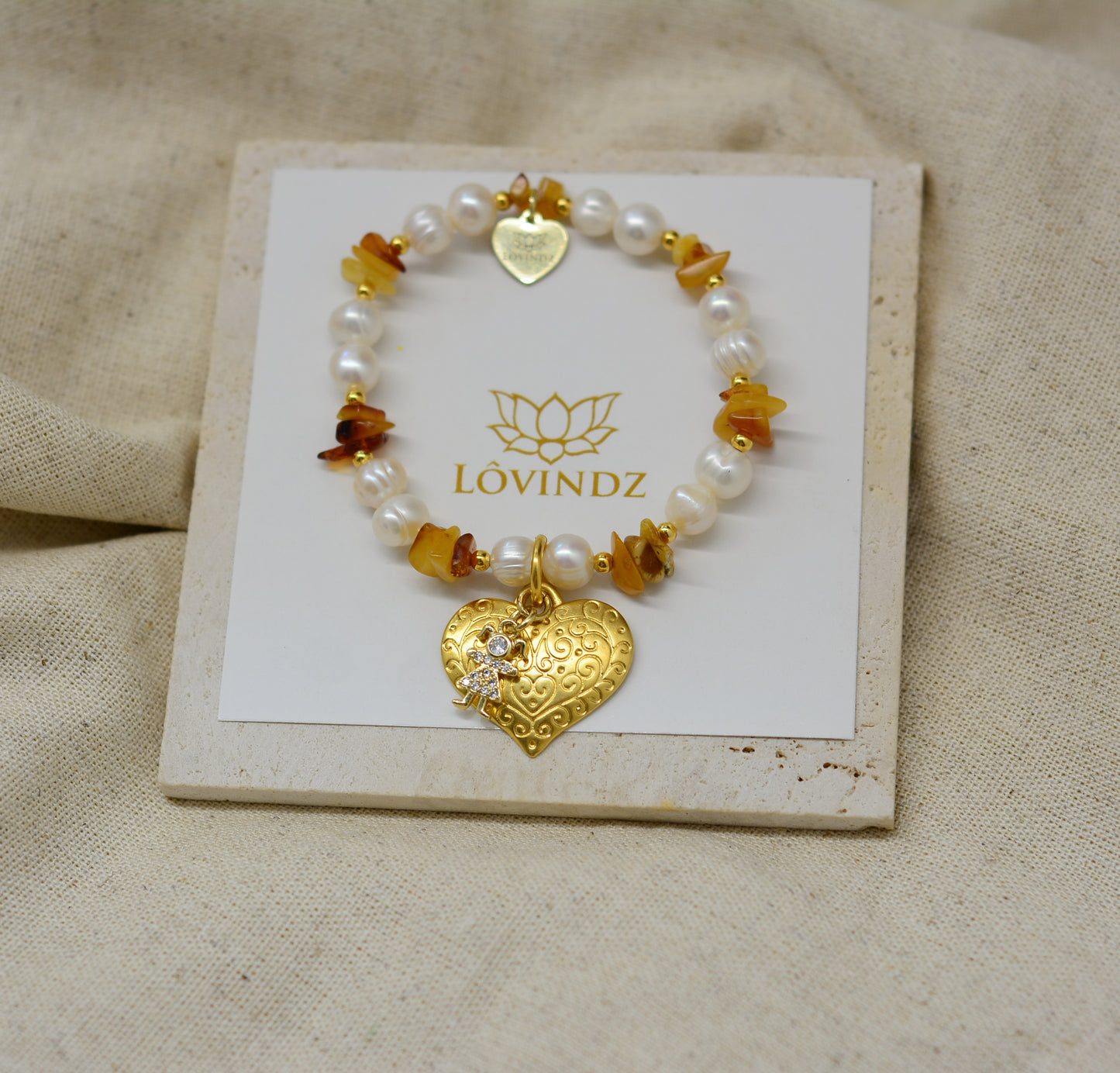 Pulsera ámbar báltico