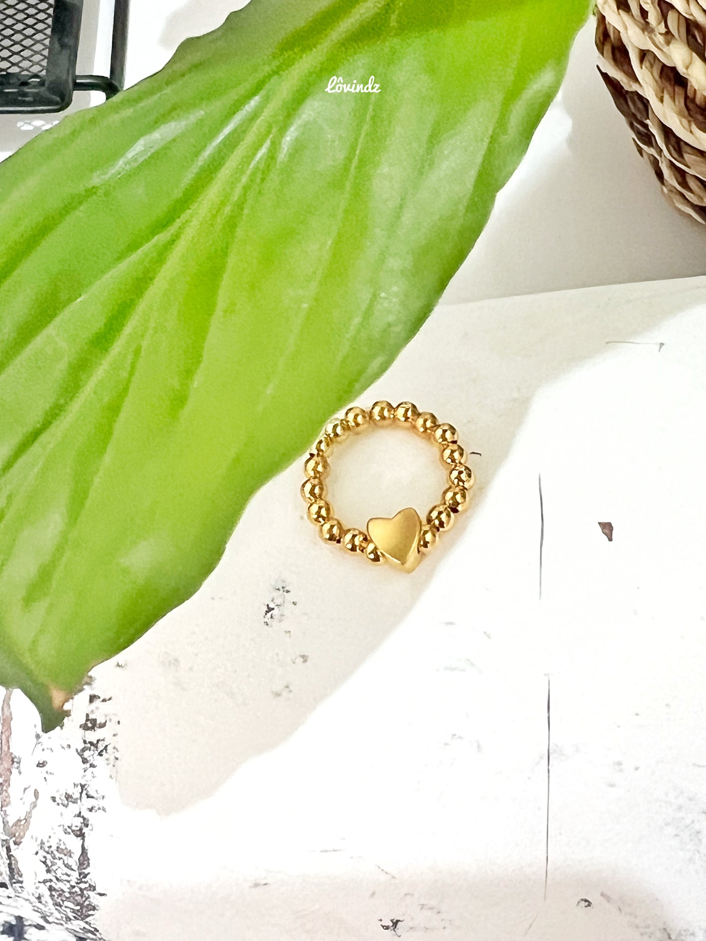 Anillo corazón