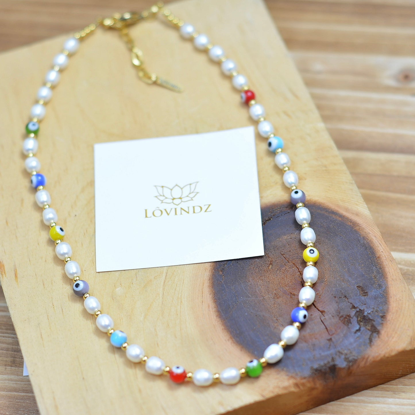 Collar ojo turco multicolor