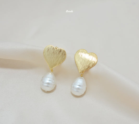 Aretes corazón