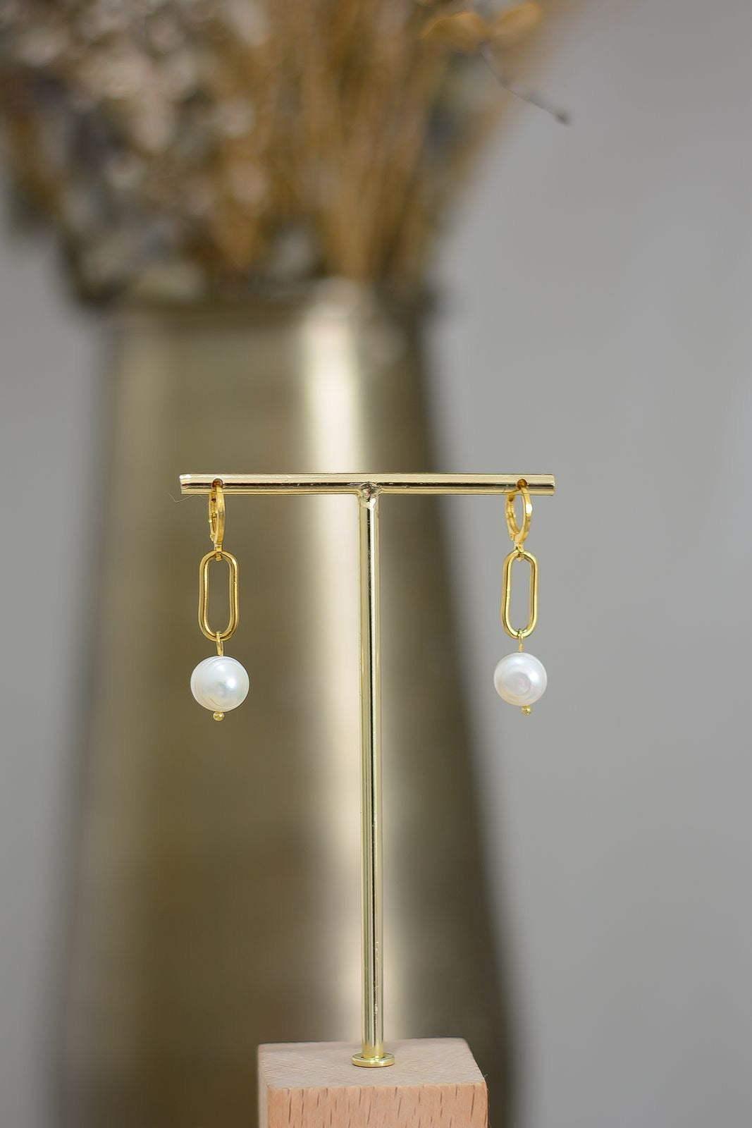 Aretes eslabón