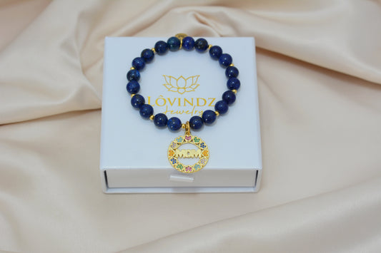 Pulsera MOM- lapislázuli