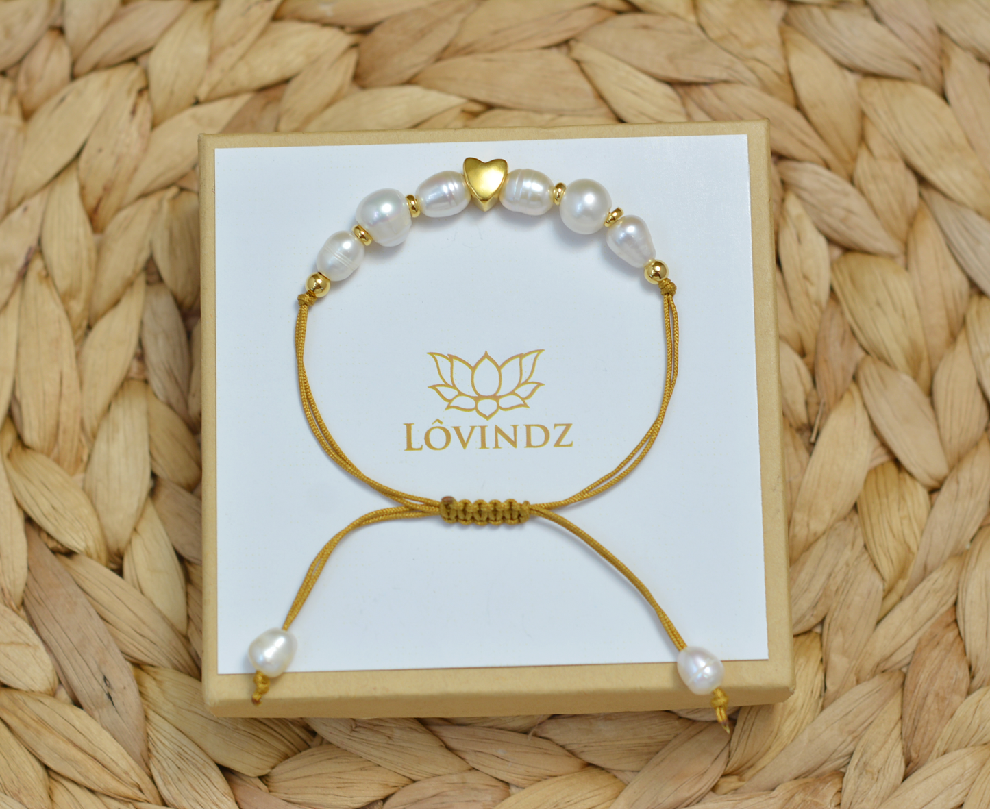 Pulsera ajustable corazón