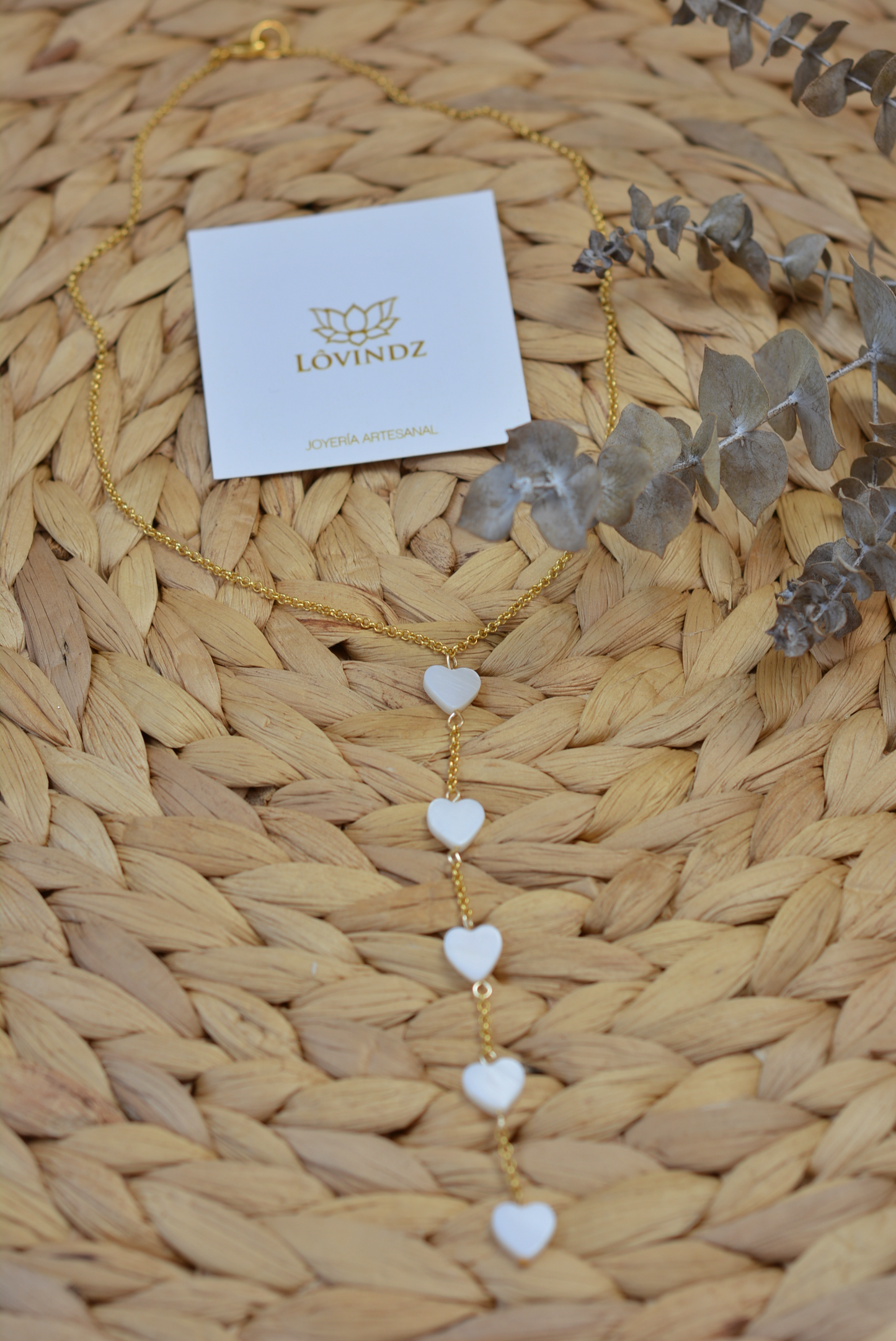 Juego de collar y aretes