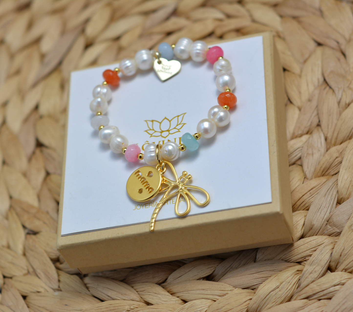 Pulsera mamá libélula
