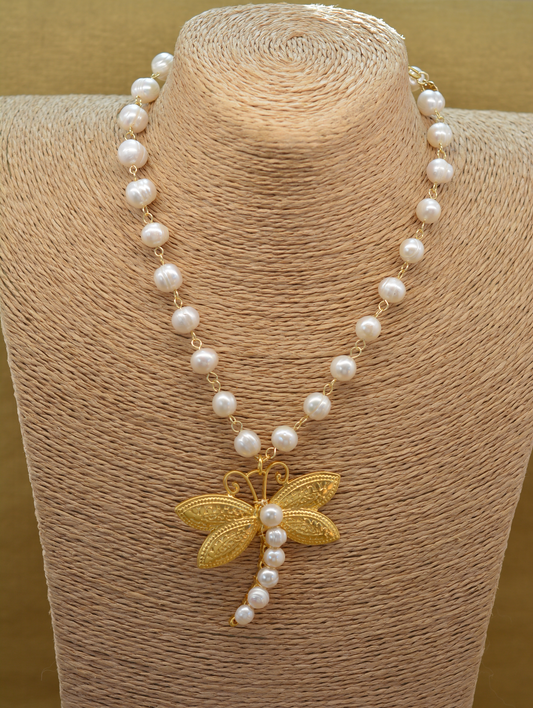 Juego collar y aretes