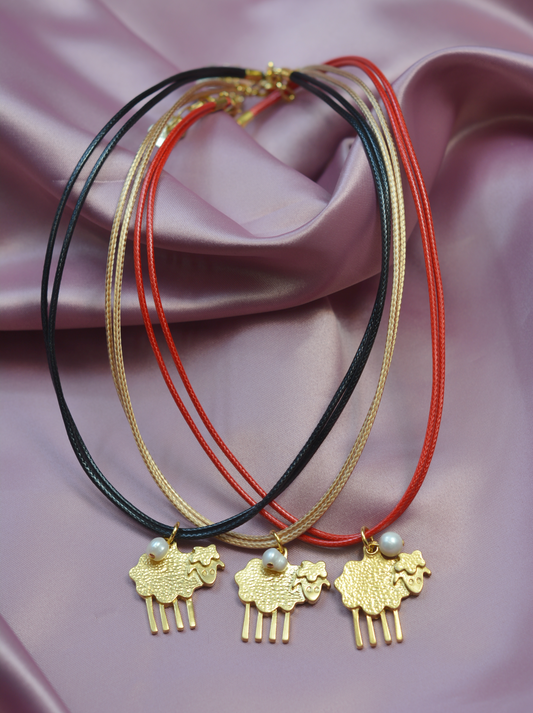 Collar borrego de la abundancia