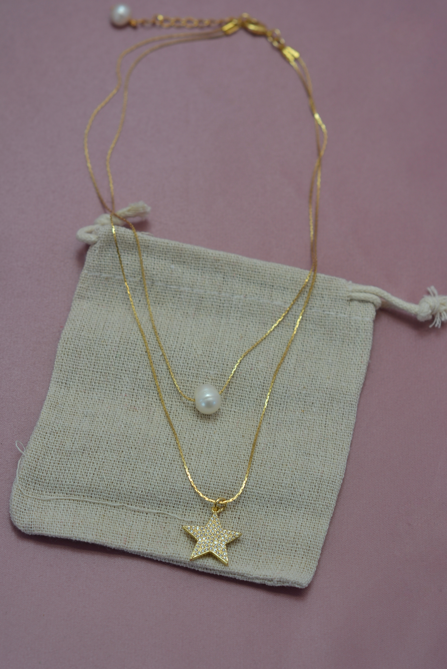 Cadena doble, estrella