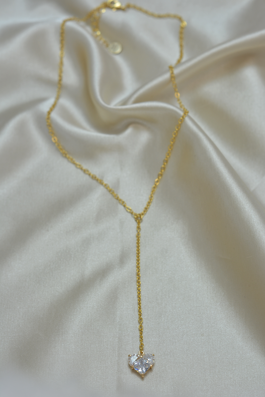 Set lariat corazón