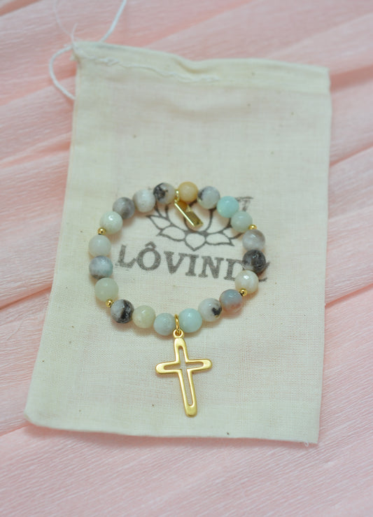 Pulsera cruz