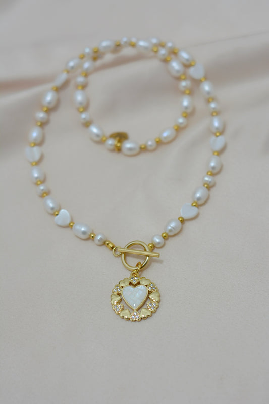 Collar corazón