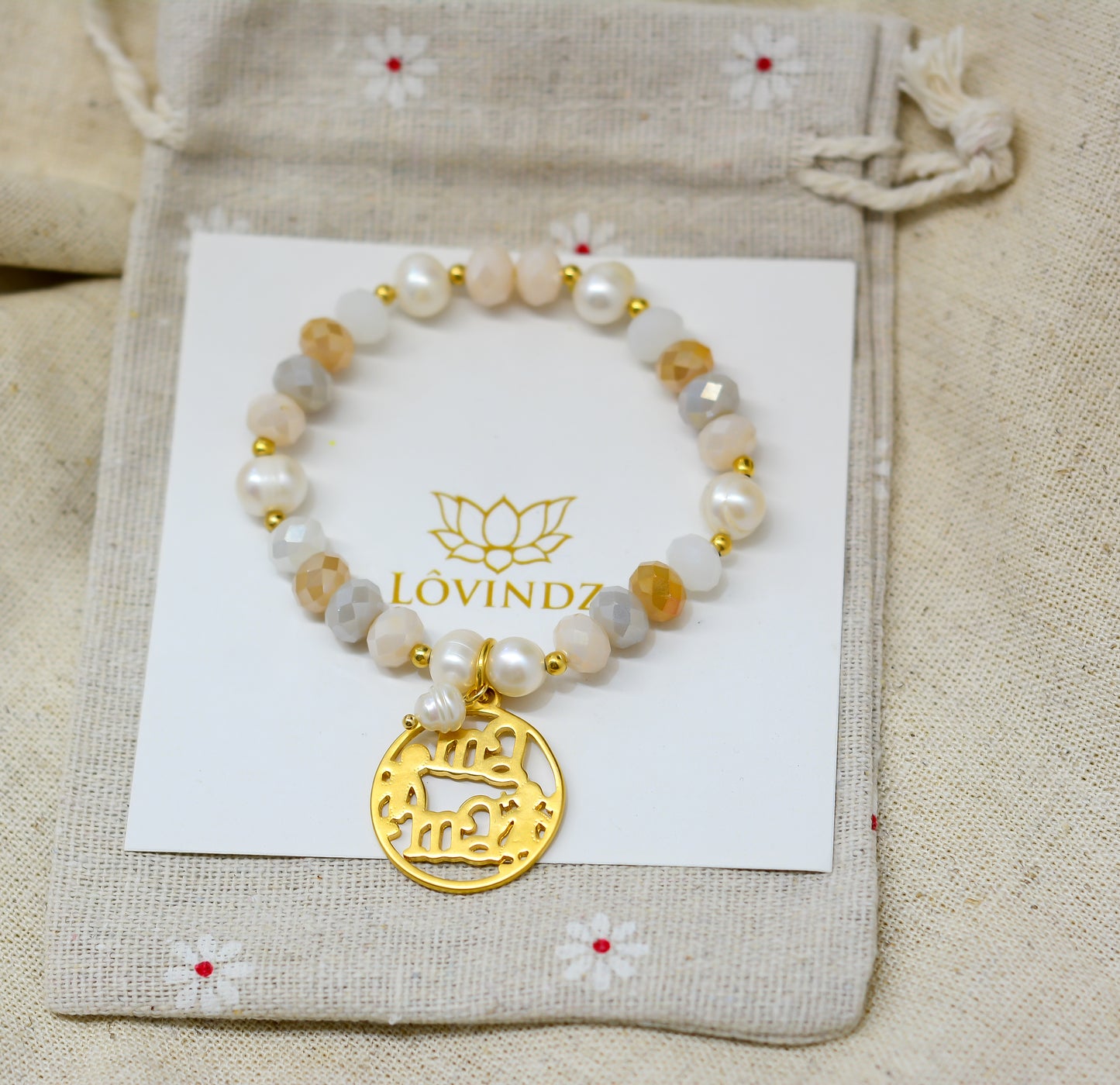 Pulsera mamá, niño y niña