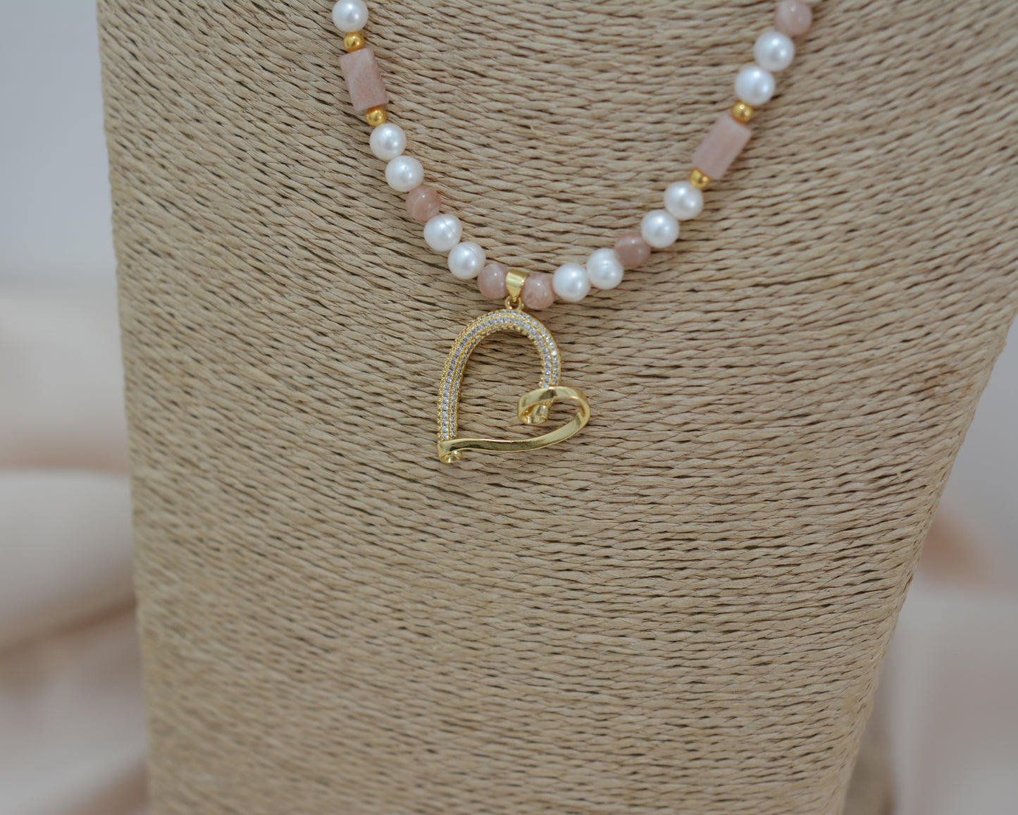 Collar corazón