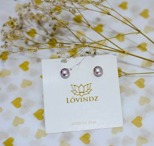 Aretes perla