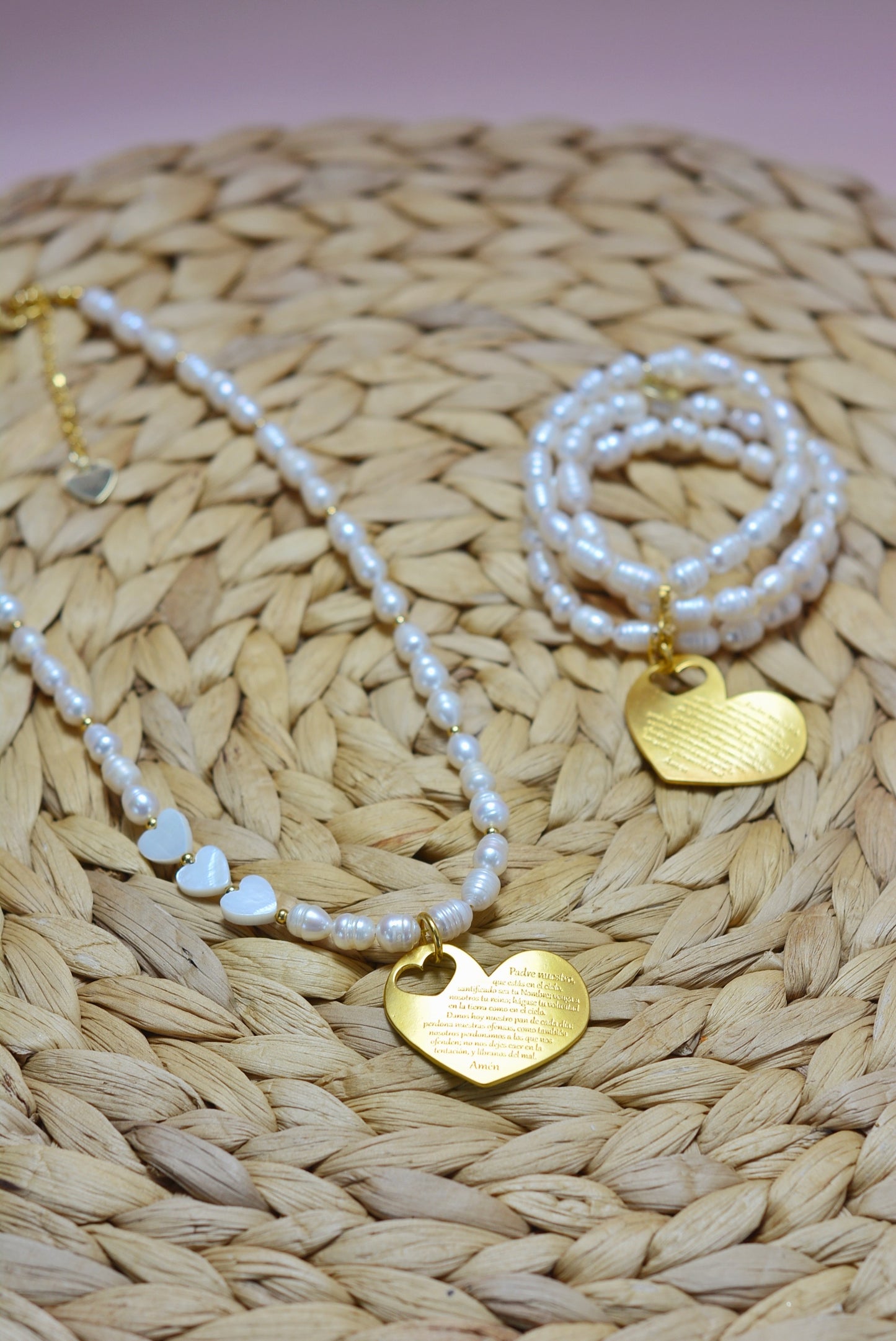 Pulsera triple oración padre nuestro