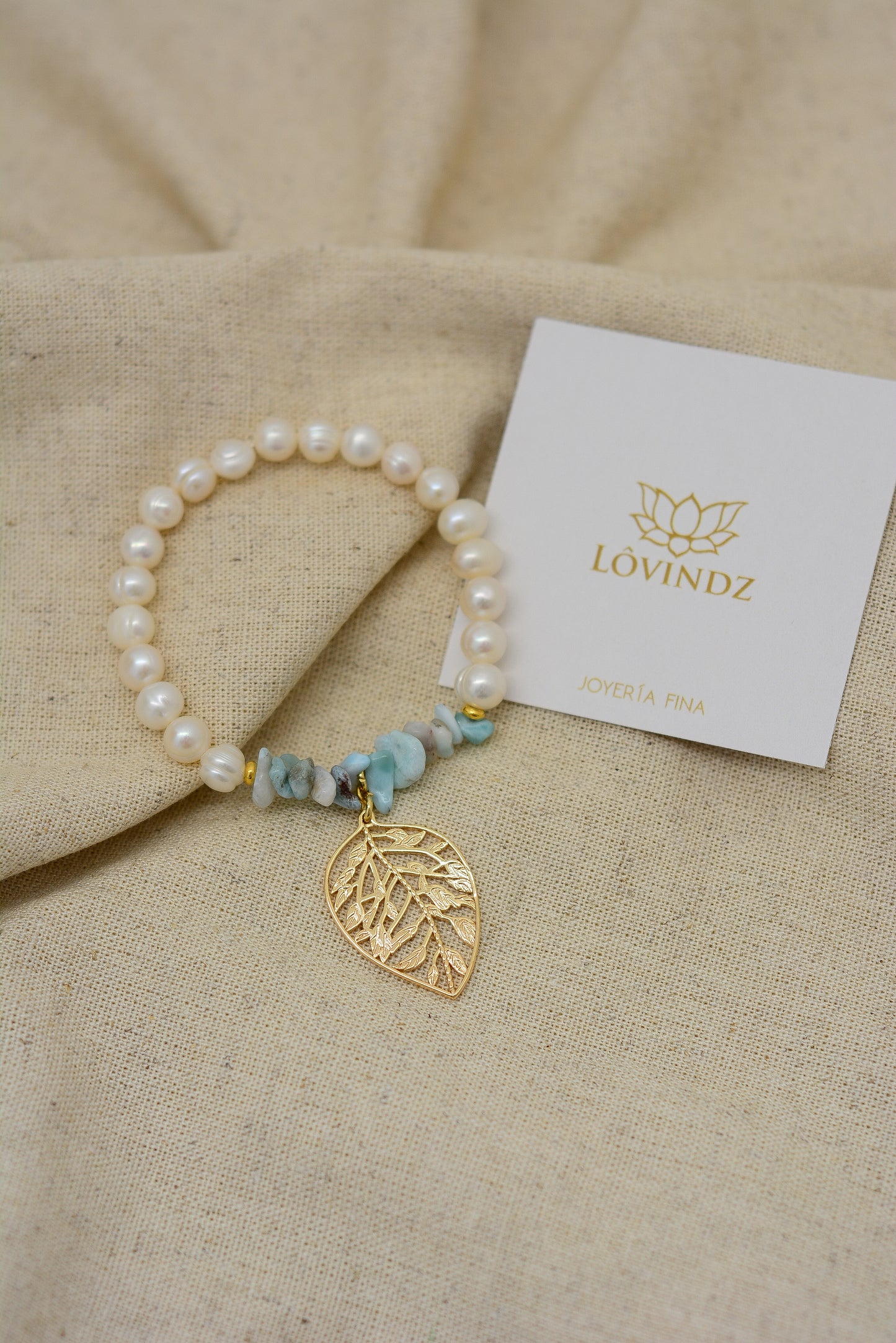 Pulsera piedra laminar