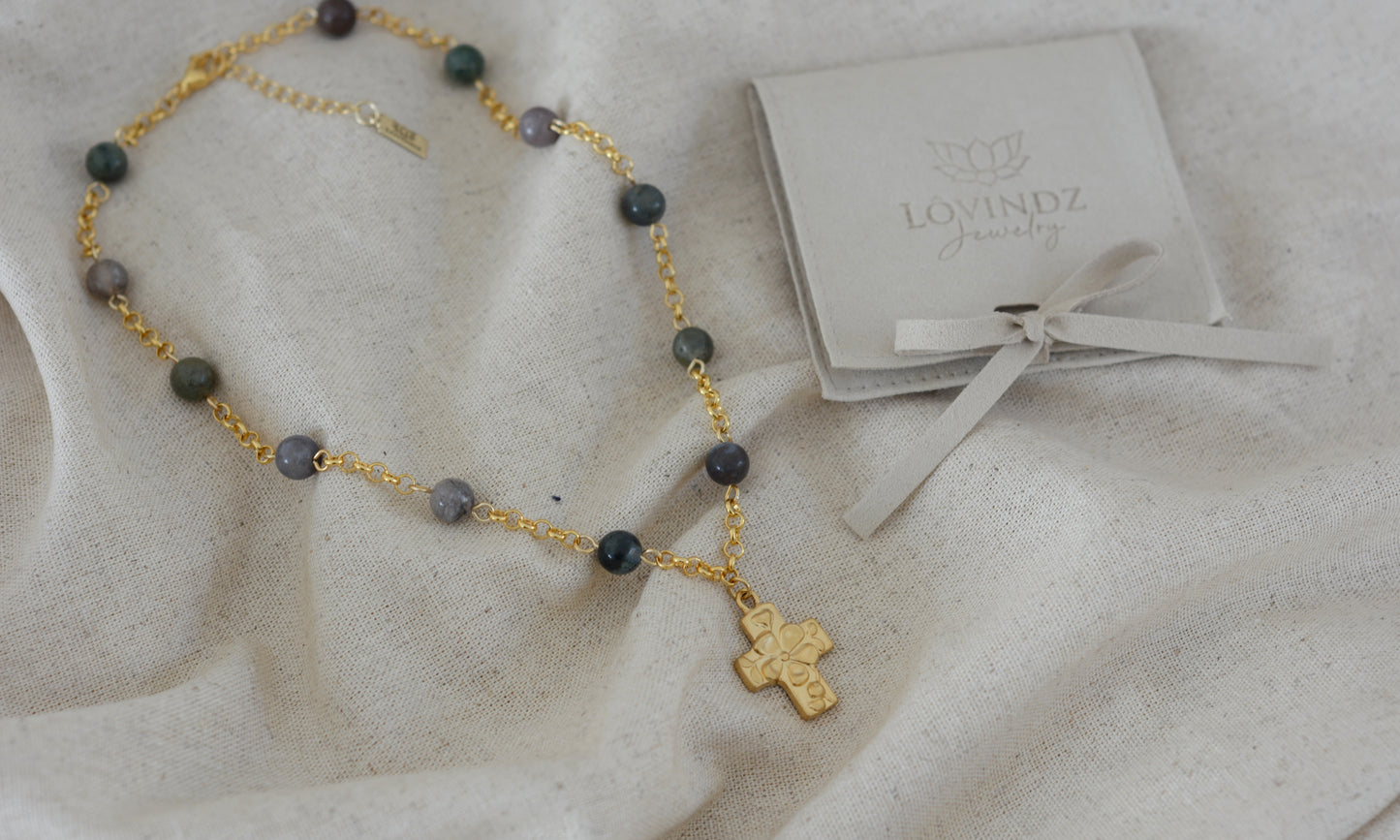 Set ágata de la India