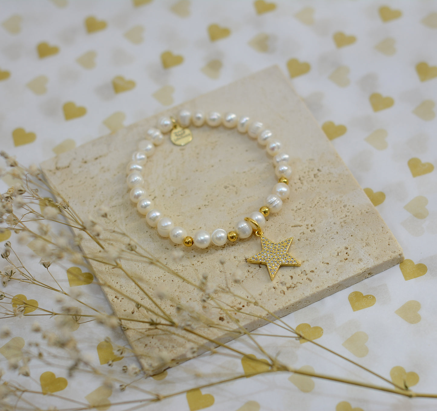 Pulsera estrella de zirconias