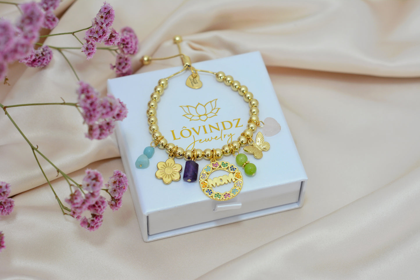 Pulsera ajustable MOM