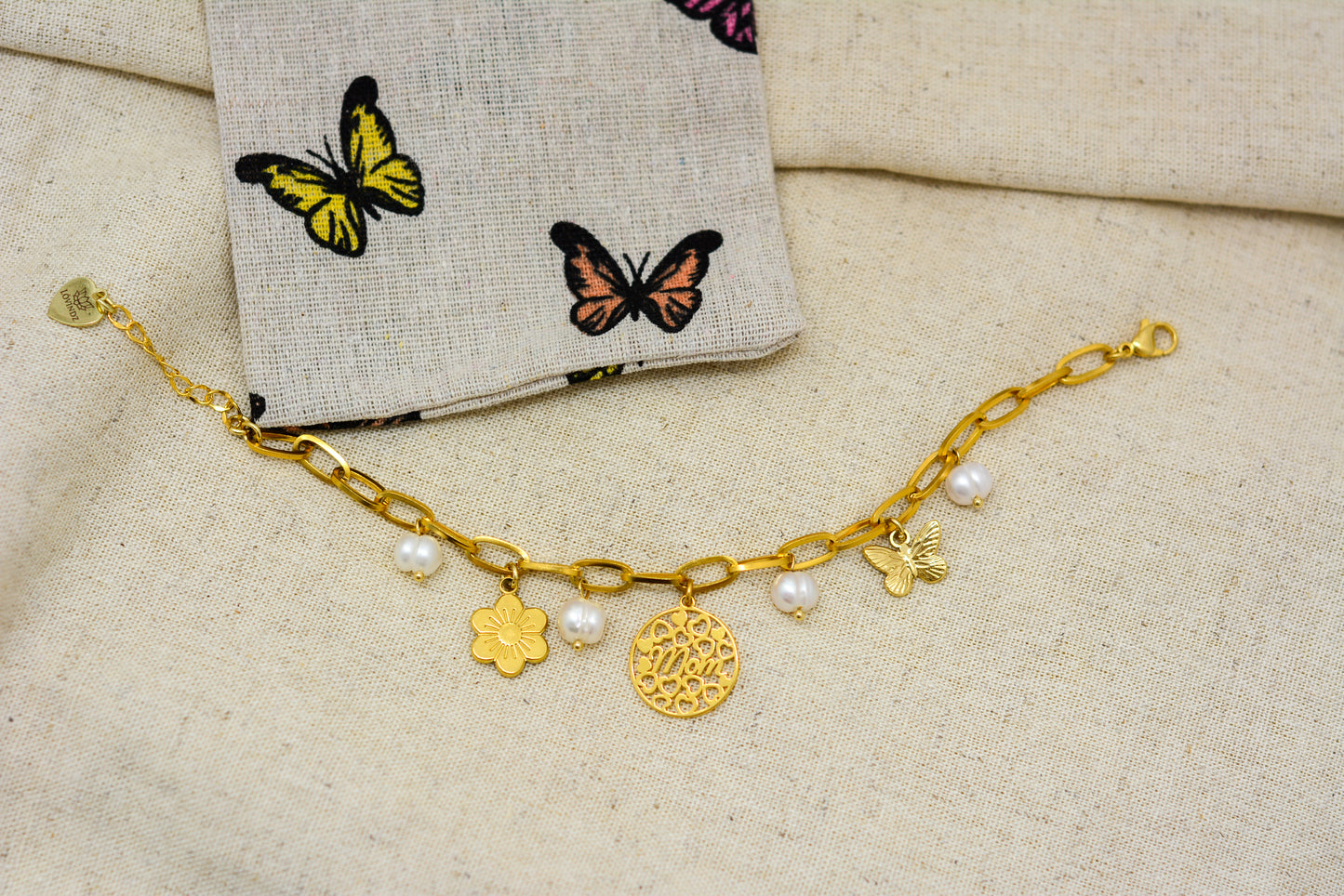 Pulsera mom eslabones