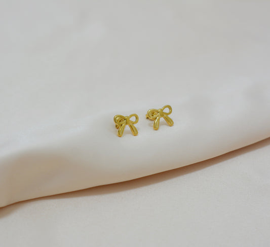 Aretes moño