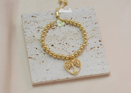 Pulsera ajustable árbol de la vida