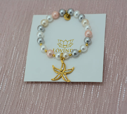 Pulsera estrella de mar