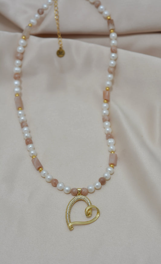 Collar corazón