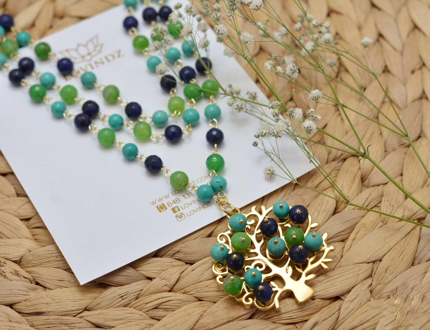 Set árbol de la vida triple