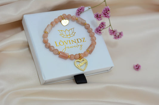 Pulsera corazón mamá