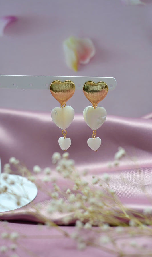Aretes corazones