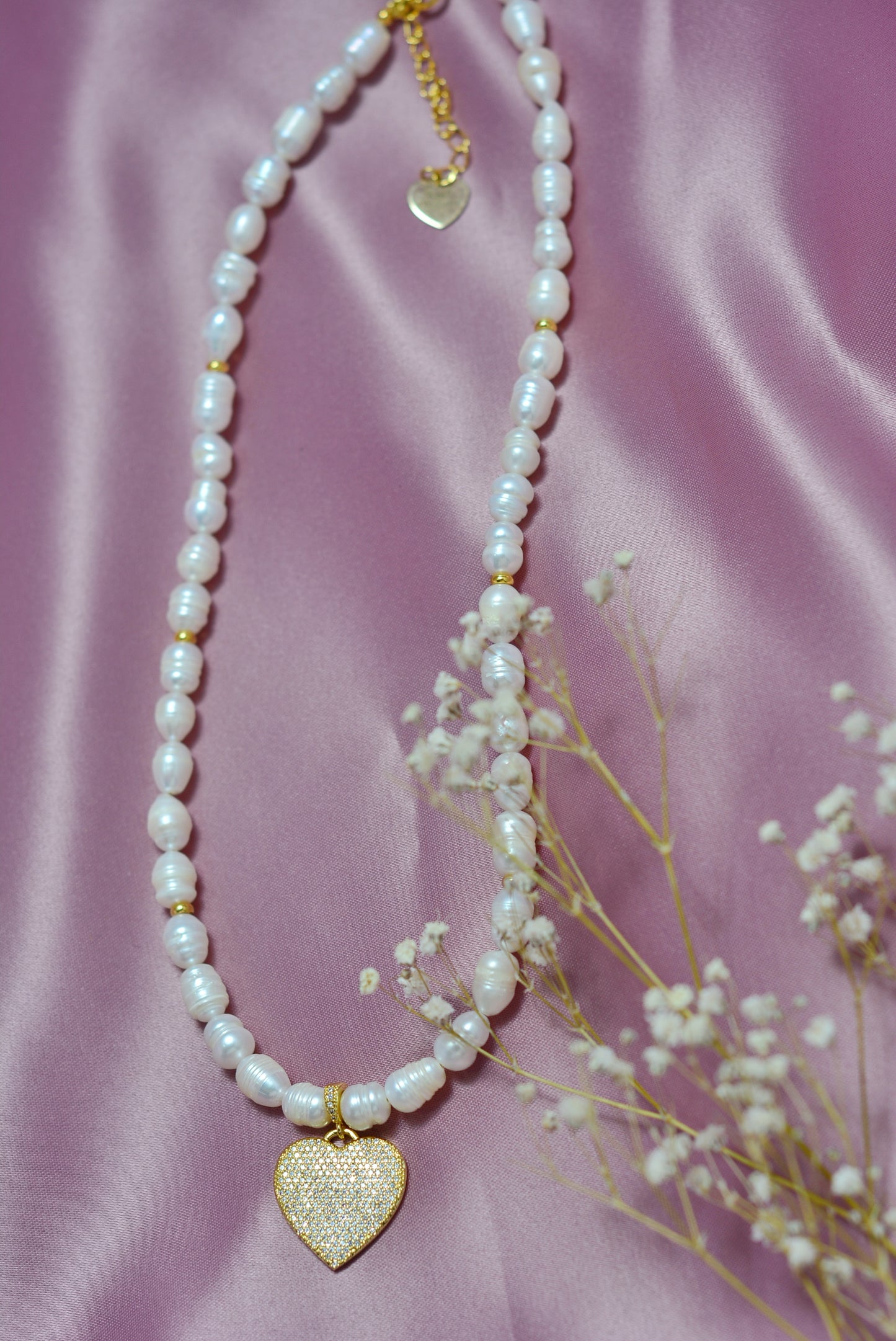 Set corazón zirconia