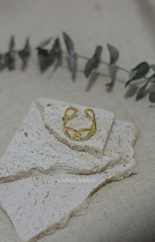 Anillo corazones