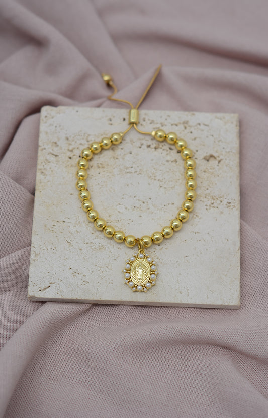 Pulsera medalla de San Benito