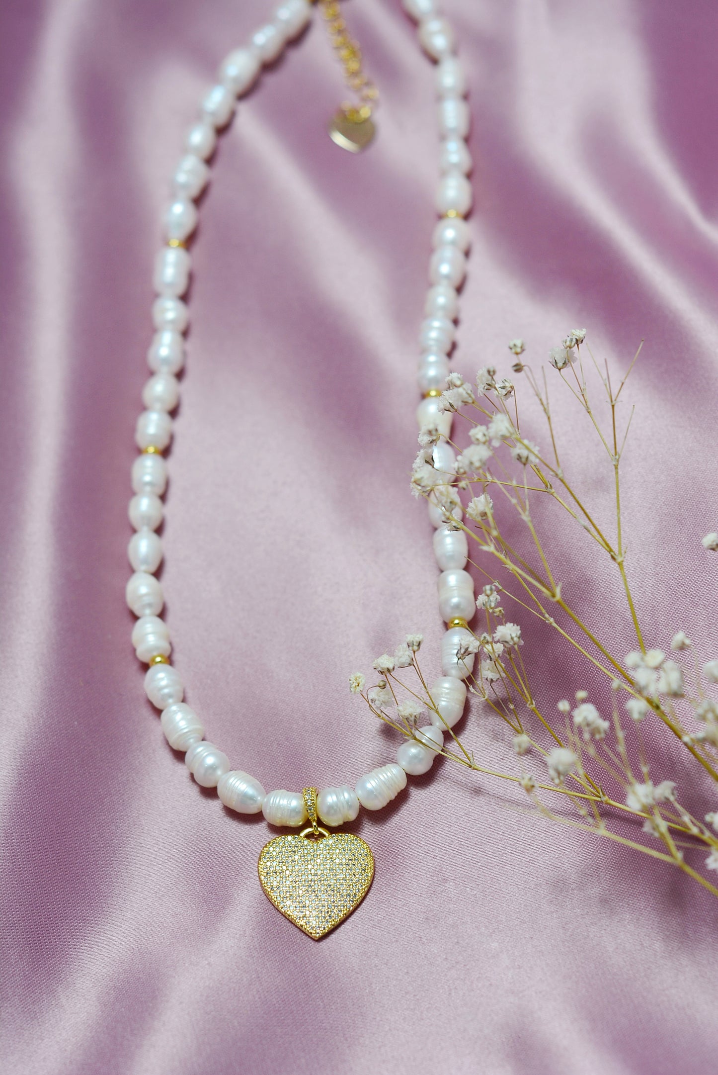 Set corazón zirconia