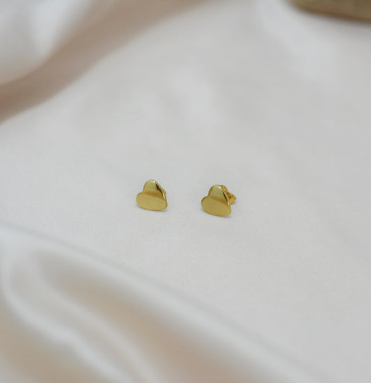 Aretes corazón mini