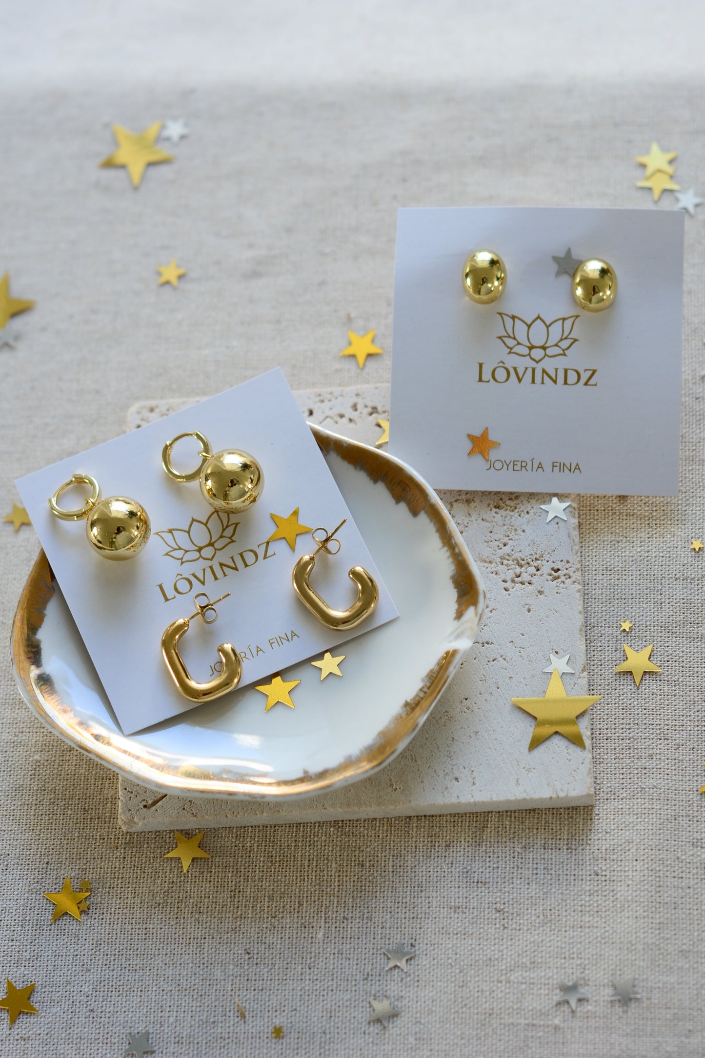 Set de aretes